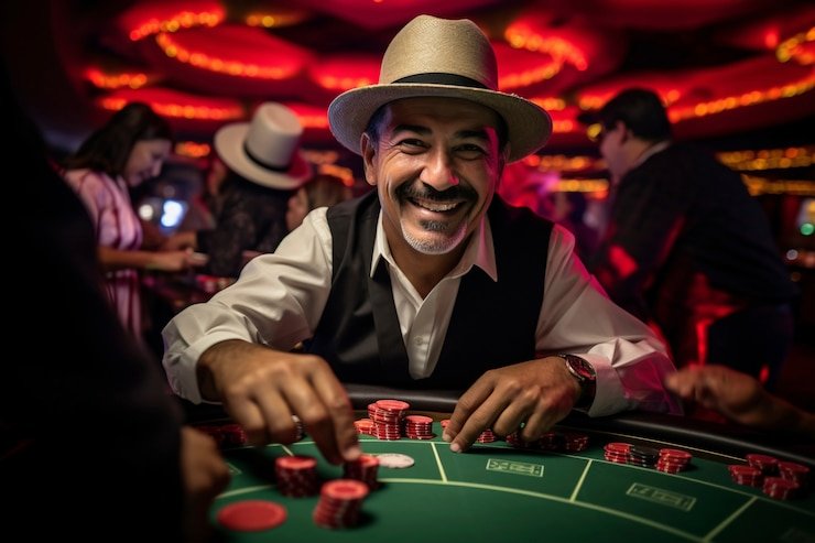 Studio Live Casino dprtoto dengan multiple camera angles dan dealer profesional